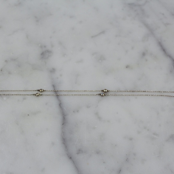 Tiffany & CO Diamonds By the Yard Necklace - Picture 4 of 8